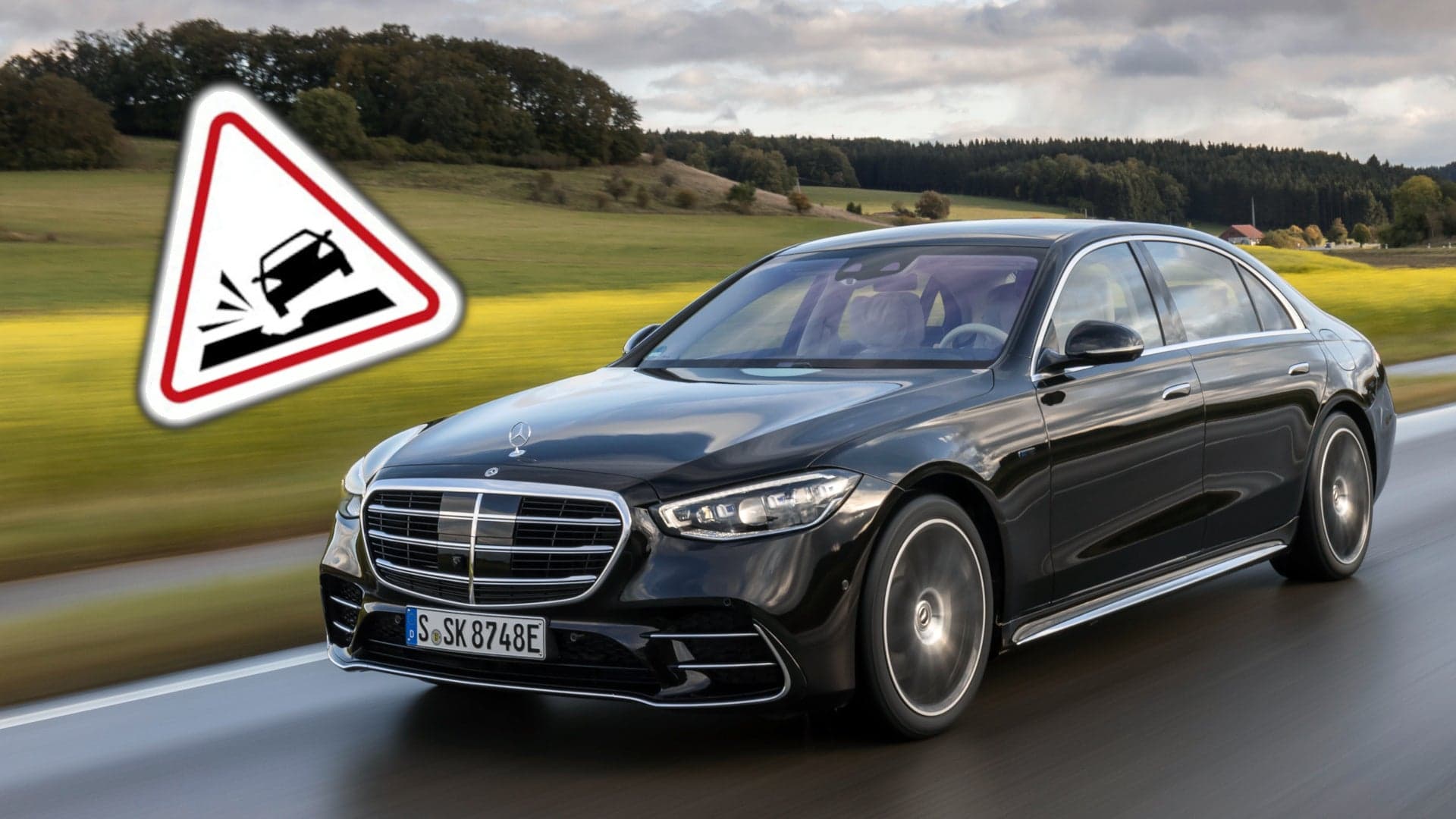 New Mercedes Cars Can Warn You About Potholes