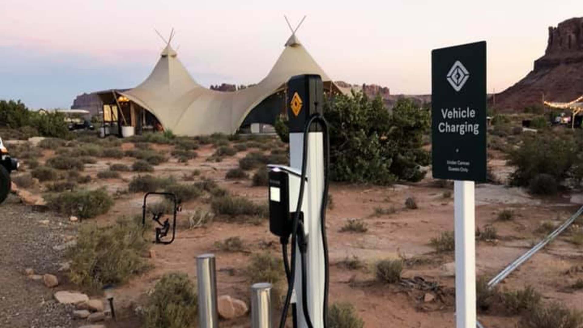 New Rivian Charging Stations Pop Up Around Moab