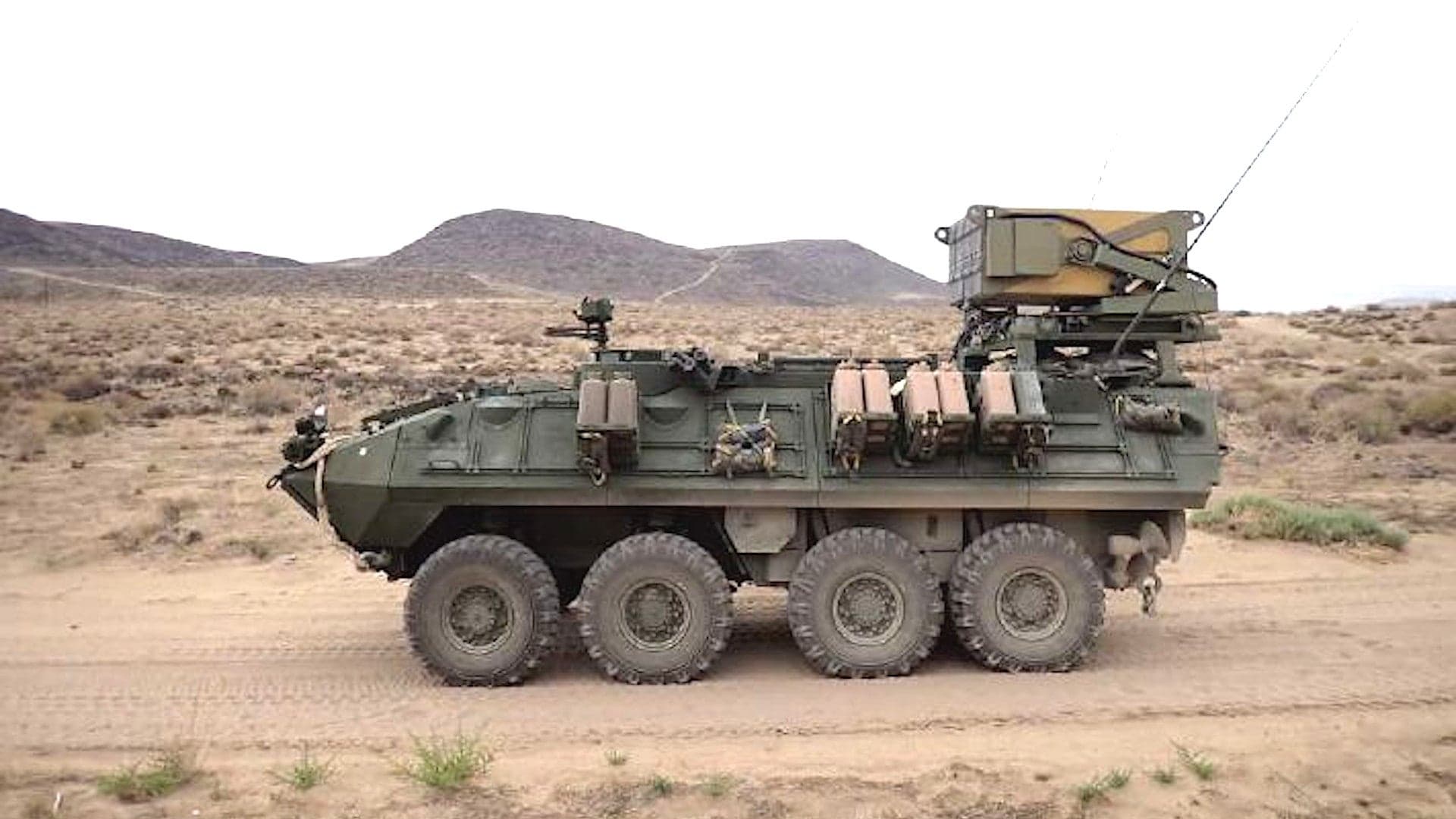 This Is Our First Look At The Marines’ Loitering Munition-Armed Light Armored Vehicle