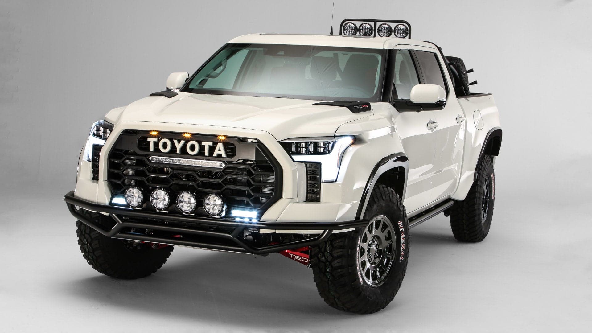 2022 Toyota Tundra TRD Pro Looks Way Better in Desert Chase Truck Trim