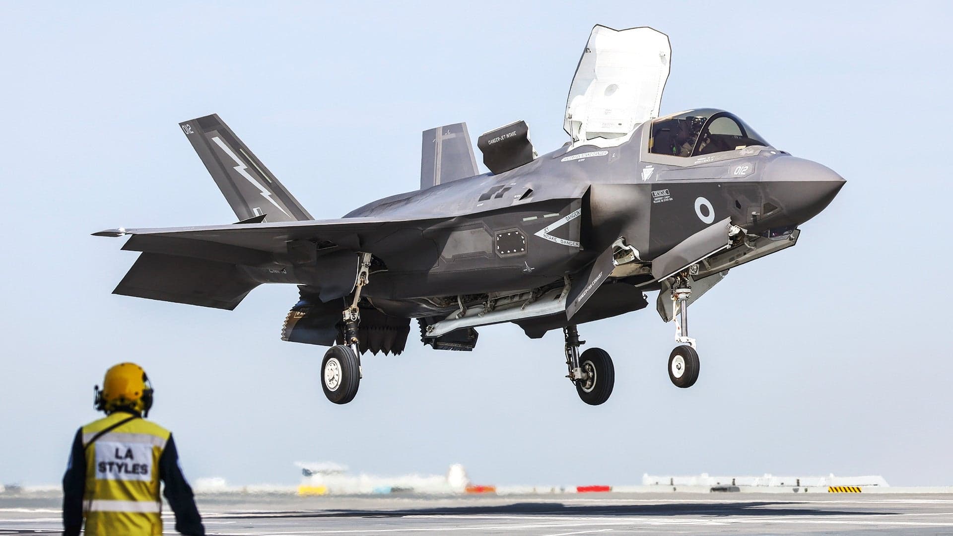 F-35 From The Carrier HMS Queen Elizabeth Has Crashed Into The Sea (Updated)