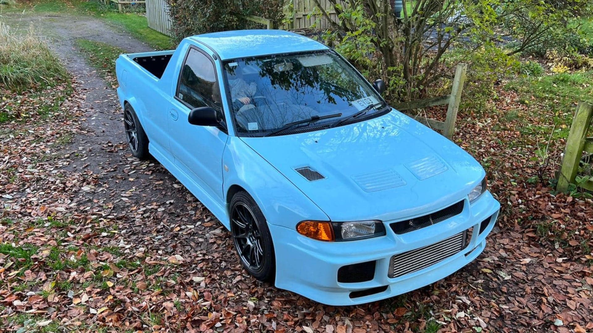 This Mitsubishi Evo Tribute Pickup Is a DIY Masterpiece in the Making