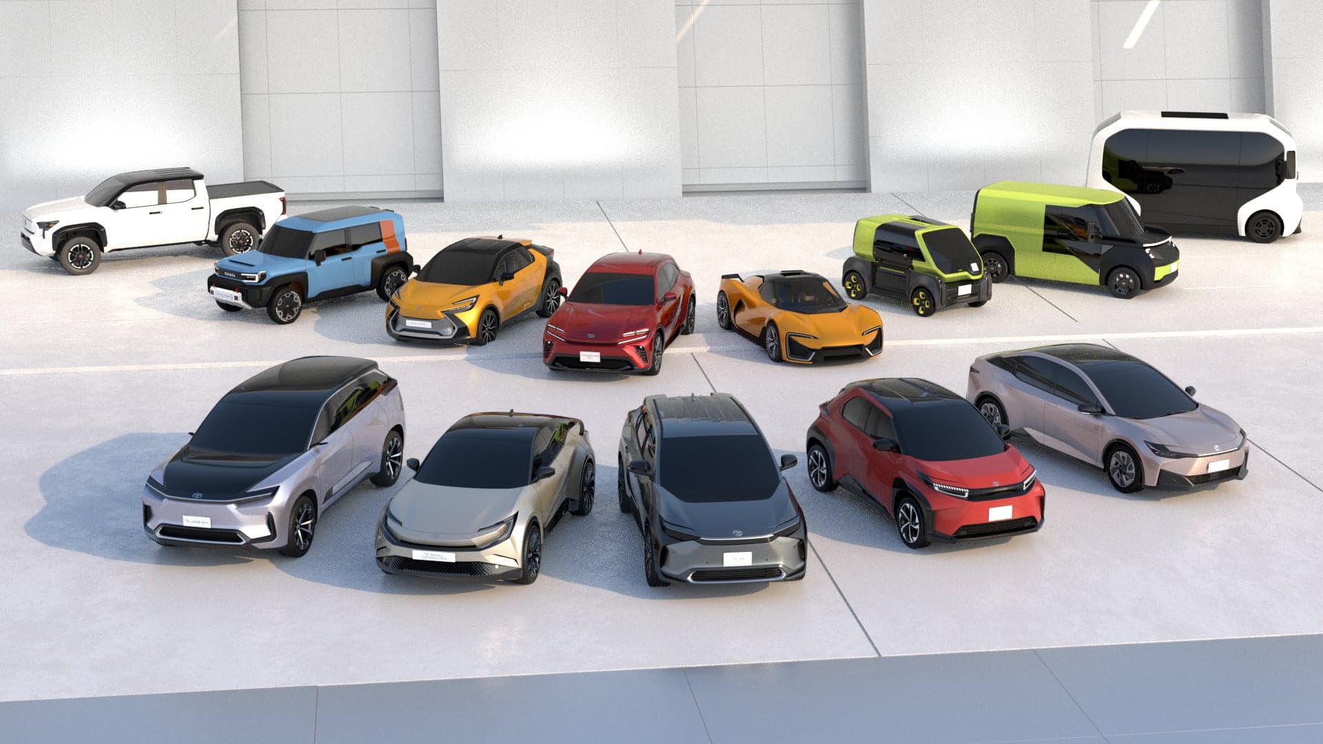 Toyota Unveils 15 New EV Concepts, Says Lexus Will Be Electric-Only