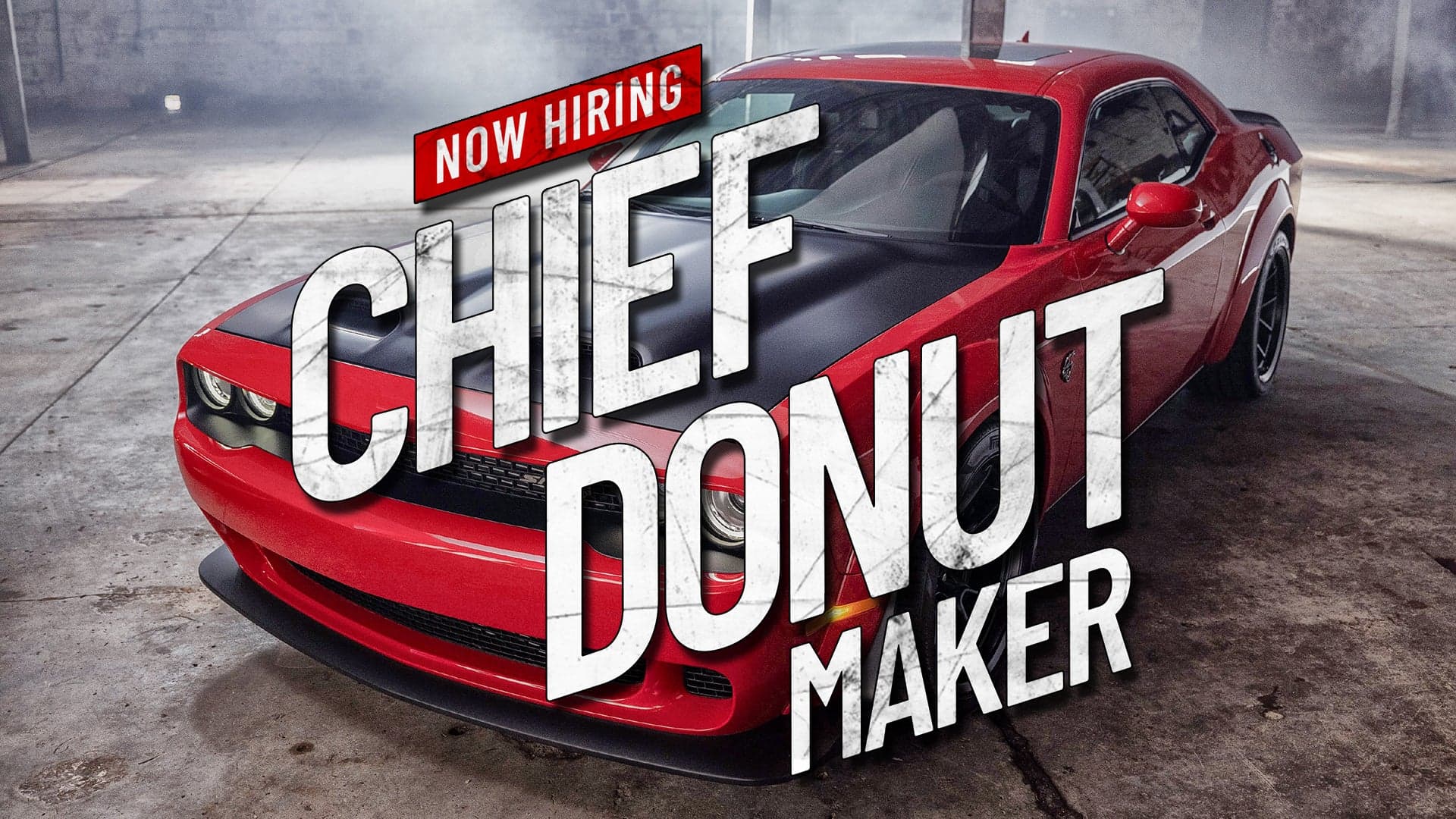 Here’s How to Apply for Dodge’s ‘Chief Donut Maker’ Job and a Free Hellcat