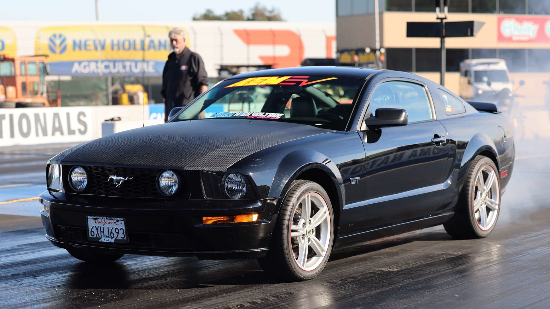 This Tesla-Swapped Mustang Is Another Take on an Electric Mustang