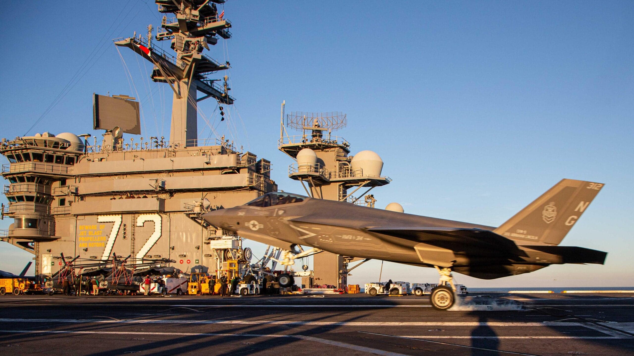 Marine F-35Cs Begin First Carrier Deployment, Type Could Take On Larger Role In The Service
