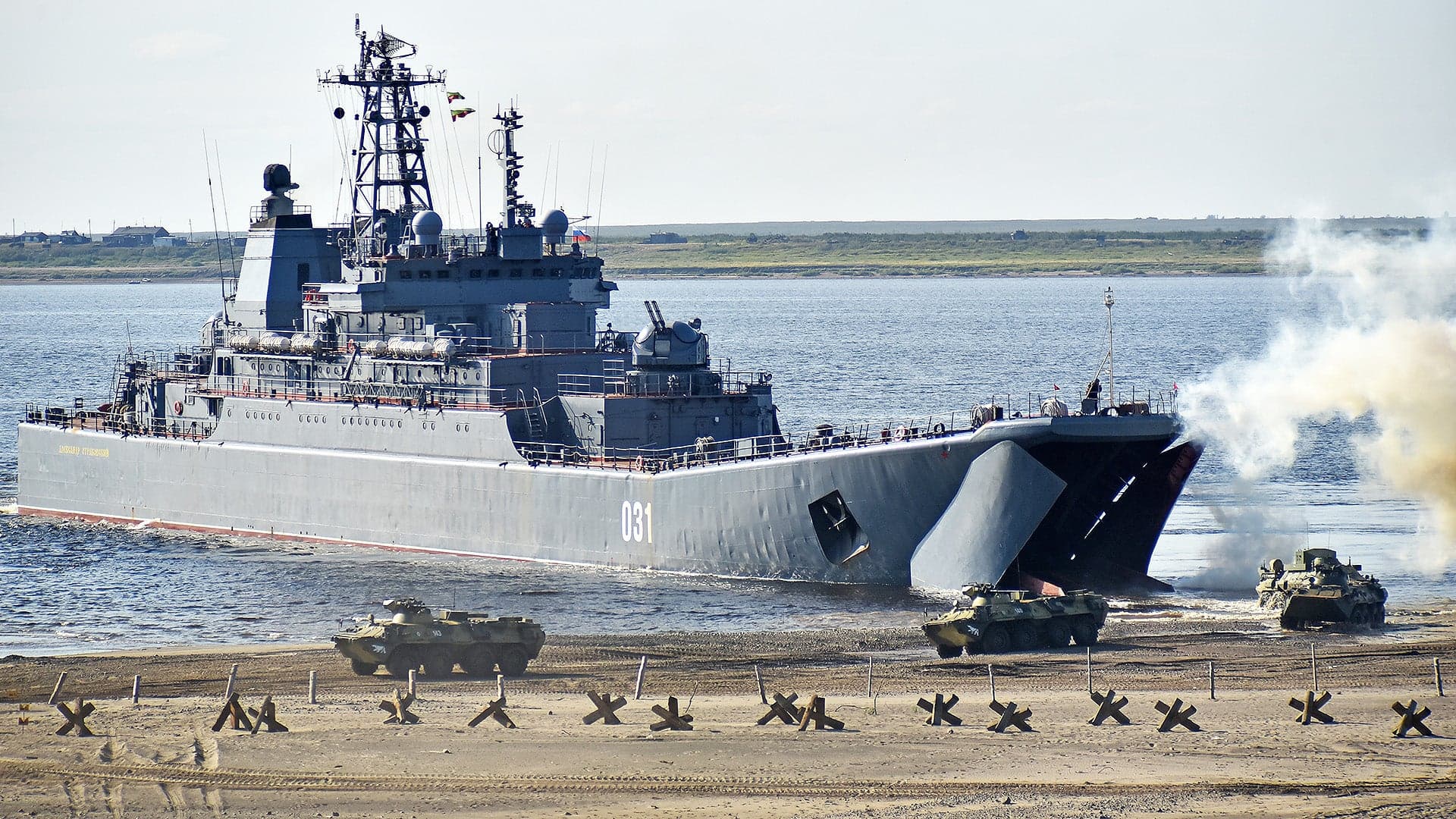 Russian Landing Ships Leave Baltic Sea Raising Concerns That Ukraine May Be Their Final Destination (Updated)