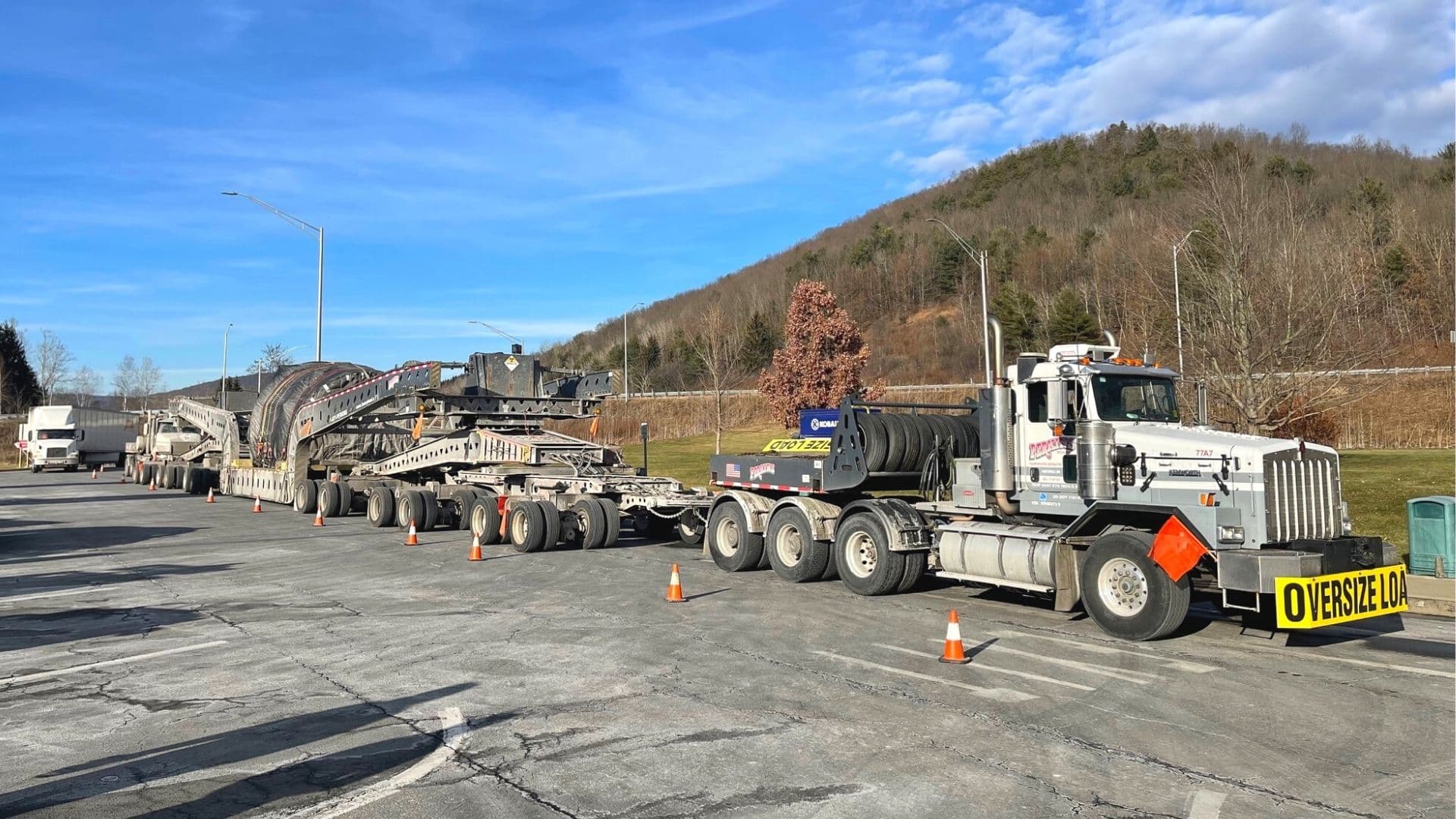 A 294-Ton ‘Superload’ Is Crossing Pennsylvania Right Now