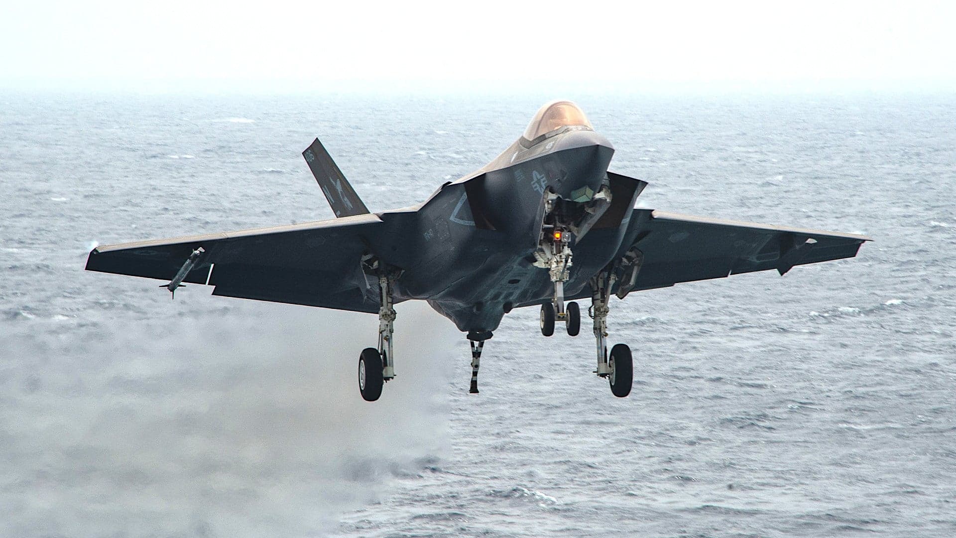 F-35C Accident Aboard Carrier In South China Sea Forces Pilot To Eject, Injures Seven Sailors (Updated)