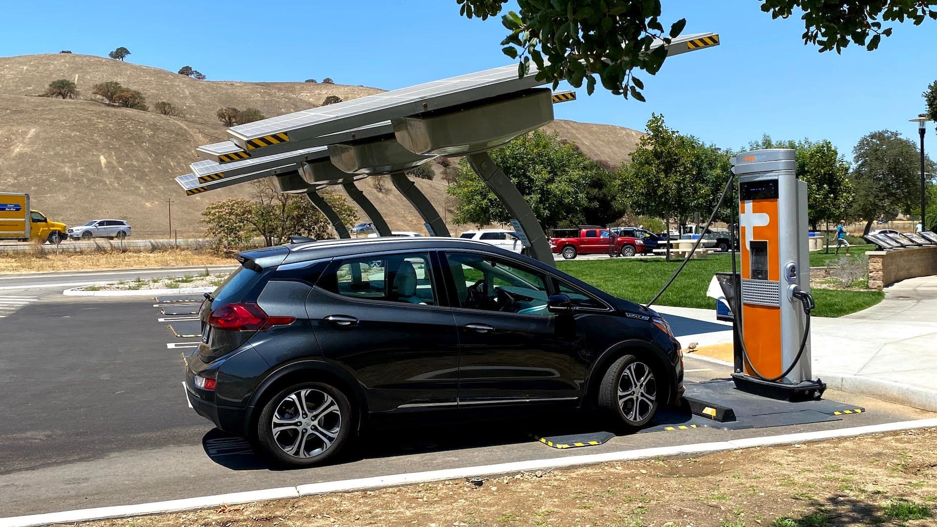 Biden’s Infrastructure Bill Will Put More EV Chargers Along Highways
