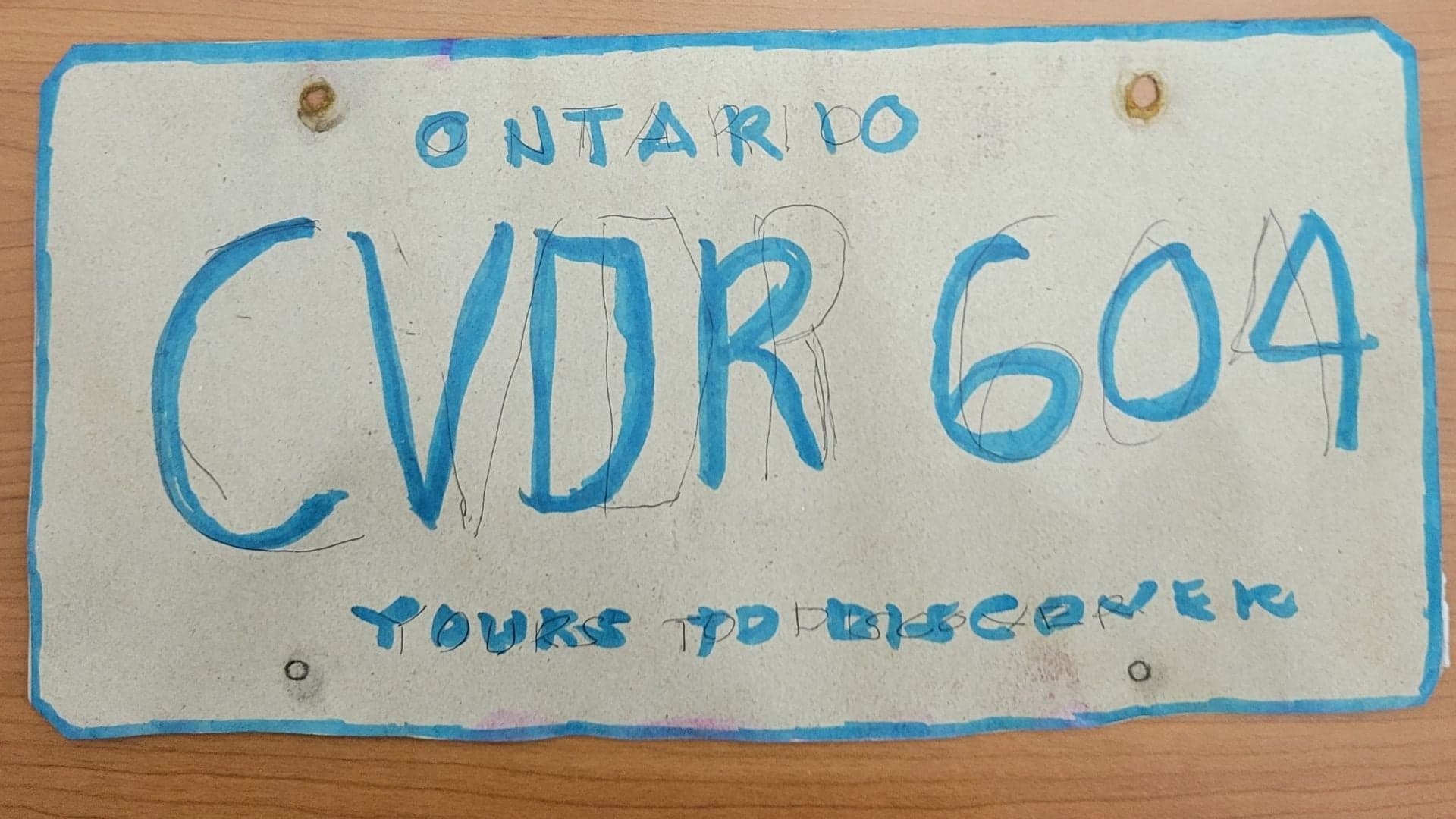 This Homemade License Plate Didn’t Work, Surprisingly