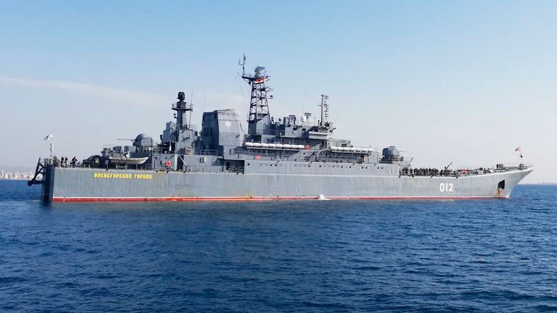 Flotilla Of Russian Landing Ships Is Now In Syria Weeks After Deploying From The Baltic Sea