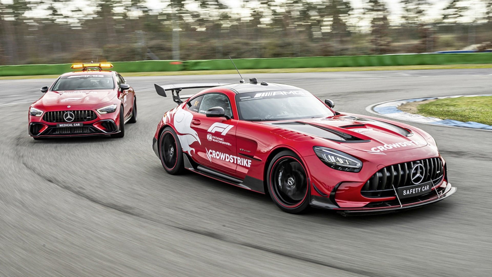The 720-HP Mercedes-AMG GT Black Series Is Now an F1 Safety Car