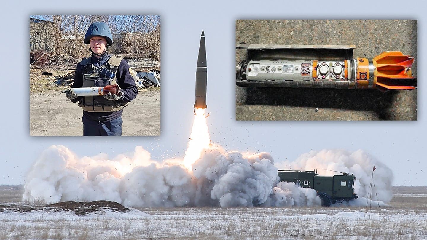 Russia’s Use Of Iskander Ballistic Missiles In Ukraine Exposes Secret Decoy Capability