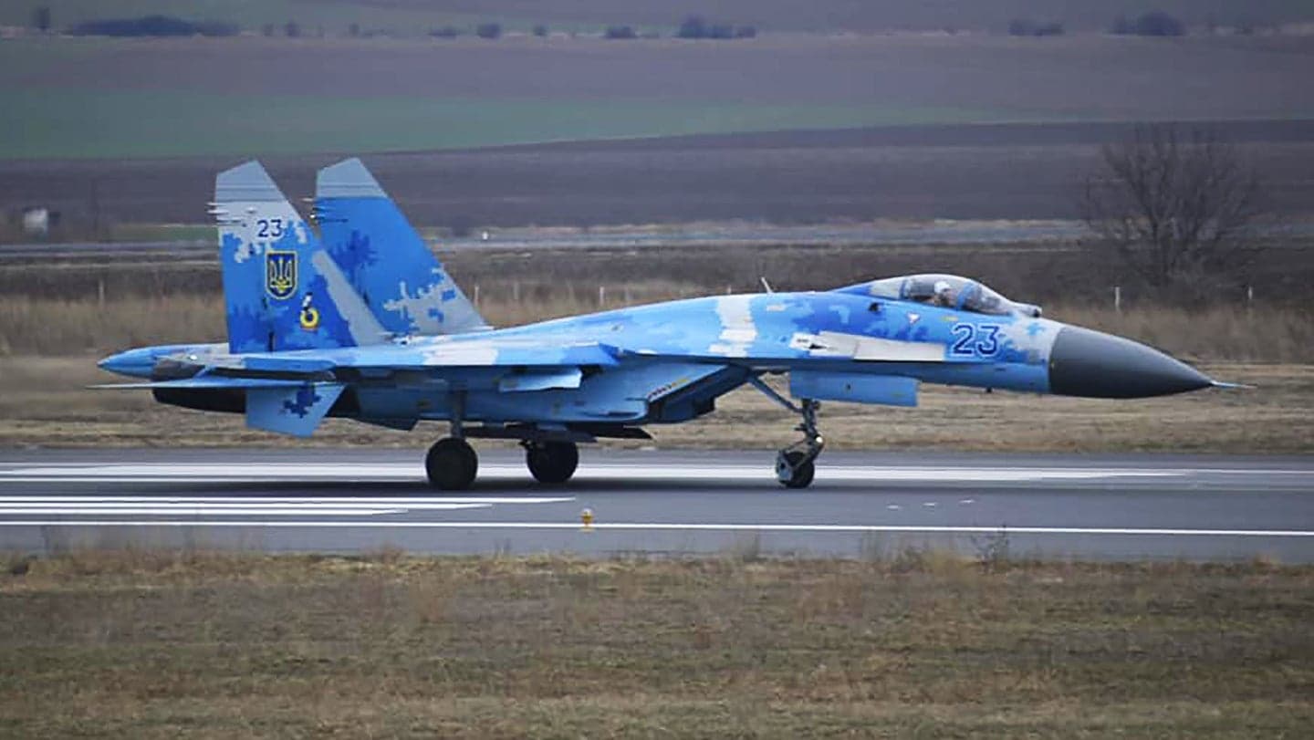 Su-27 Returning From Romania Will Likely Be The Last Fighter Ukraine Gets For Some Time