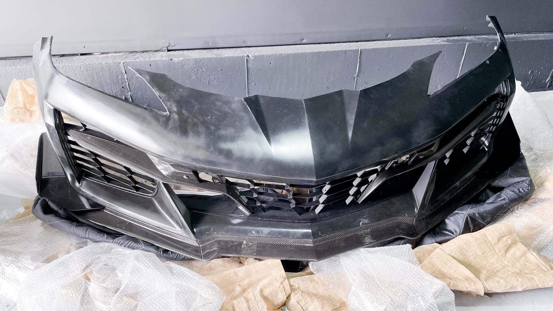 Someone Scored a 2023 Chevy Corvette Z06 Bumper Months Before Production Starts