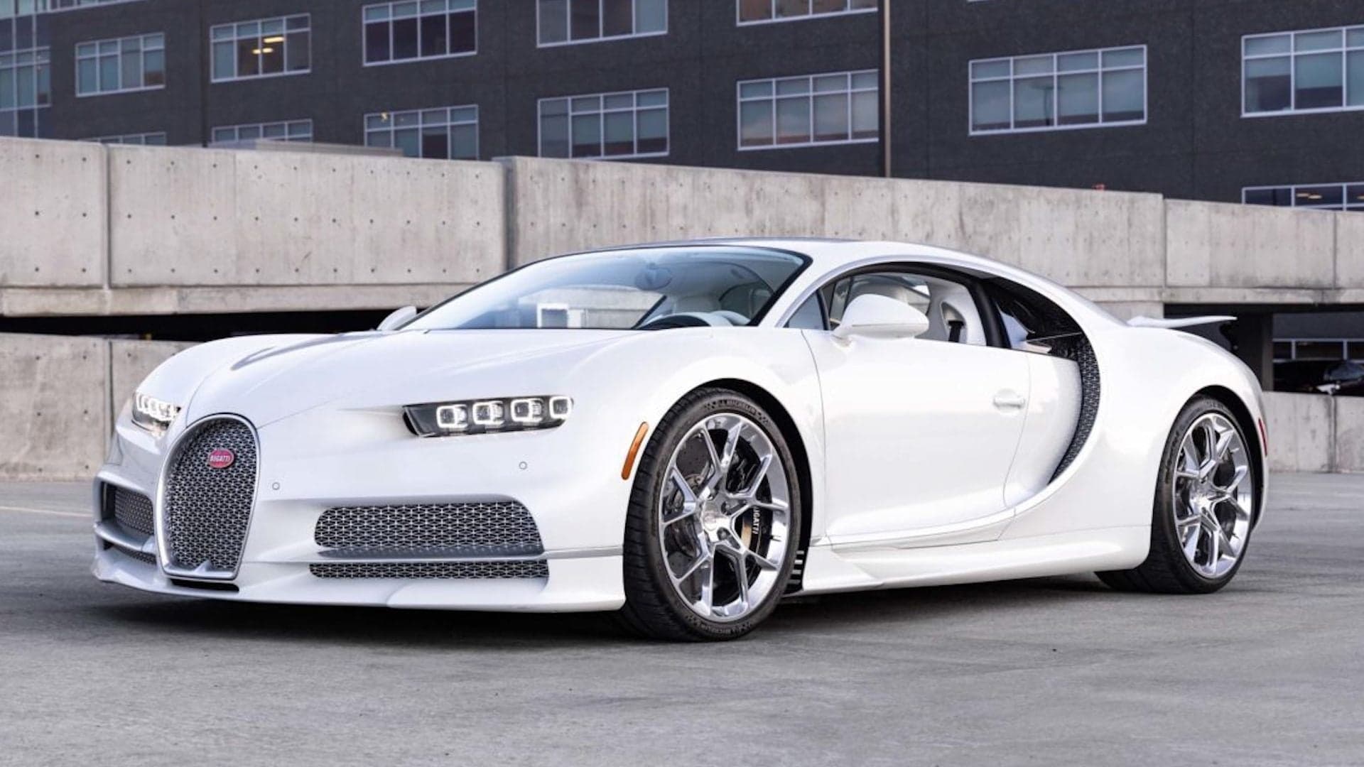 Post Malone Is Selling His White-on-White 2019 Bugatti Chiron