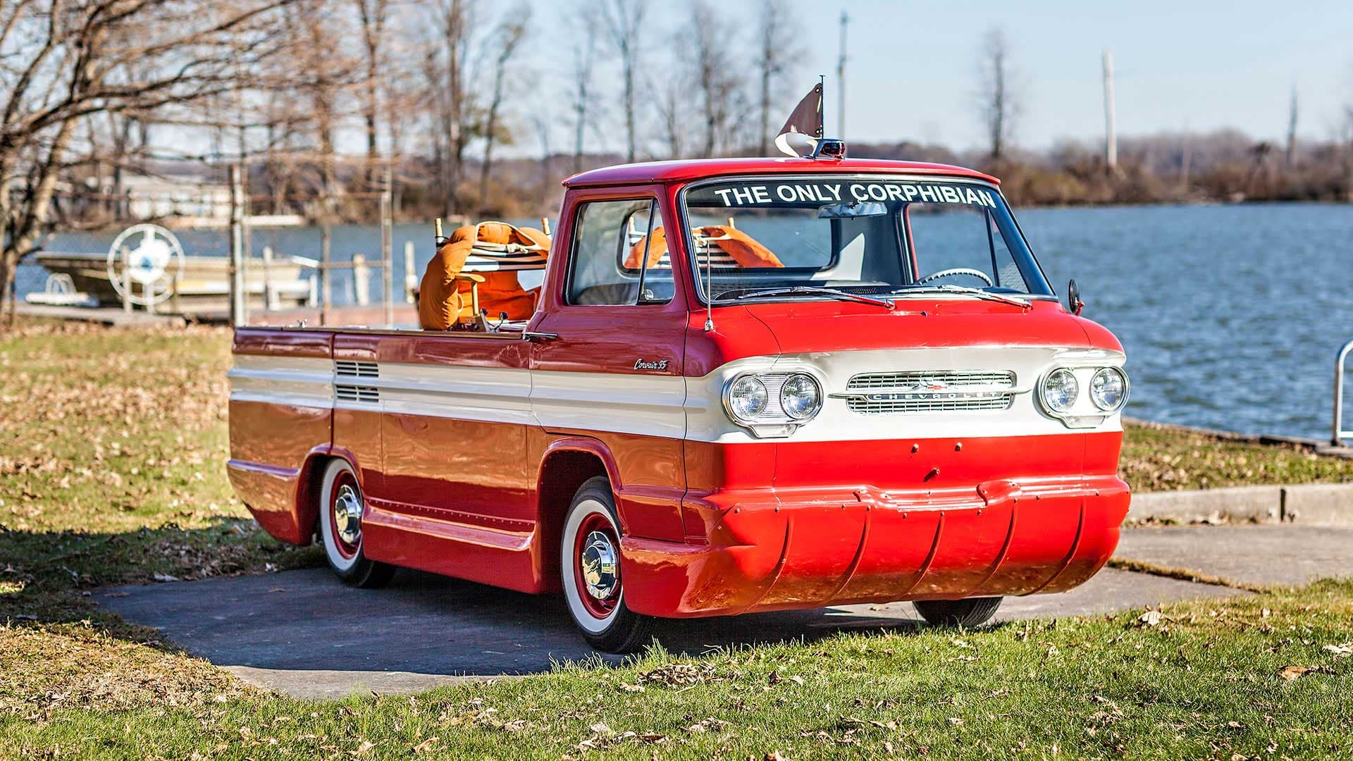 Amphibious Chevy Corvair Is a Wet Dream