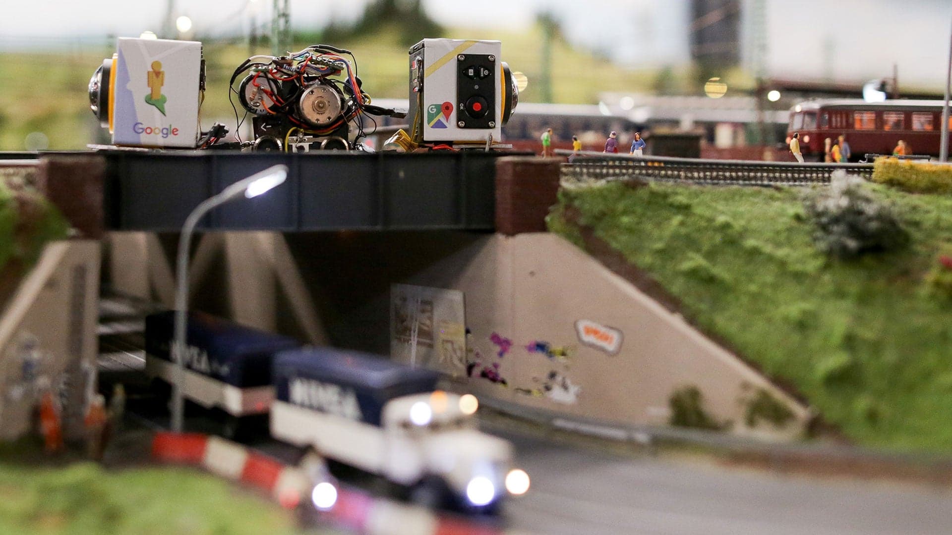 Mini Google Street View Camera, World’s Largest Model Railway