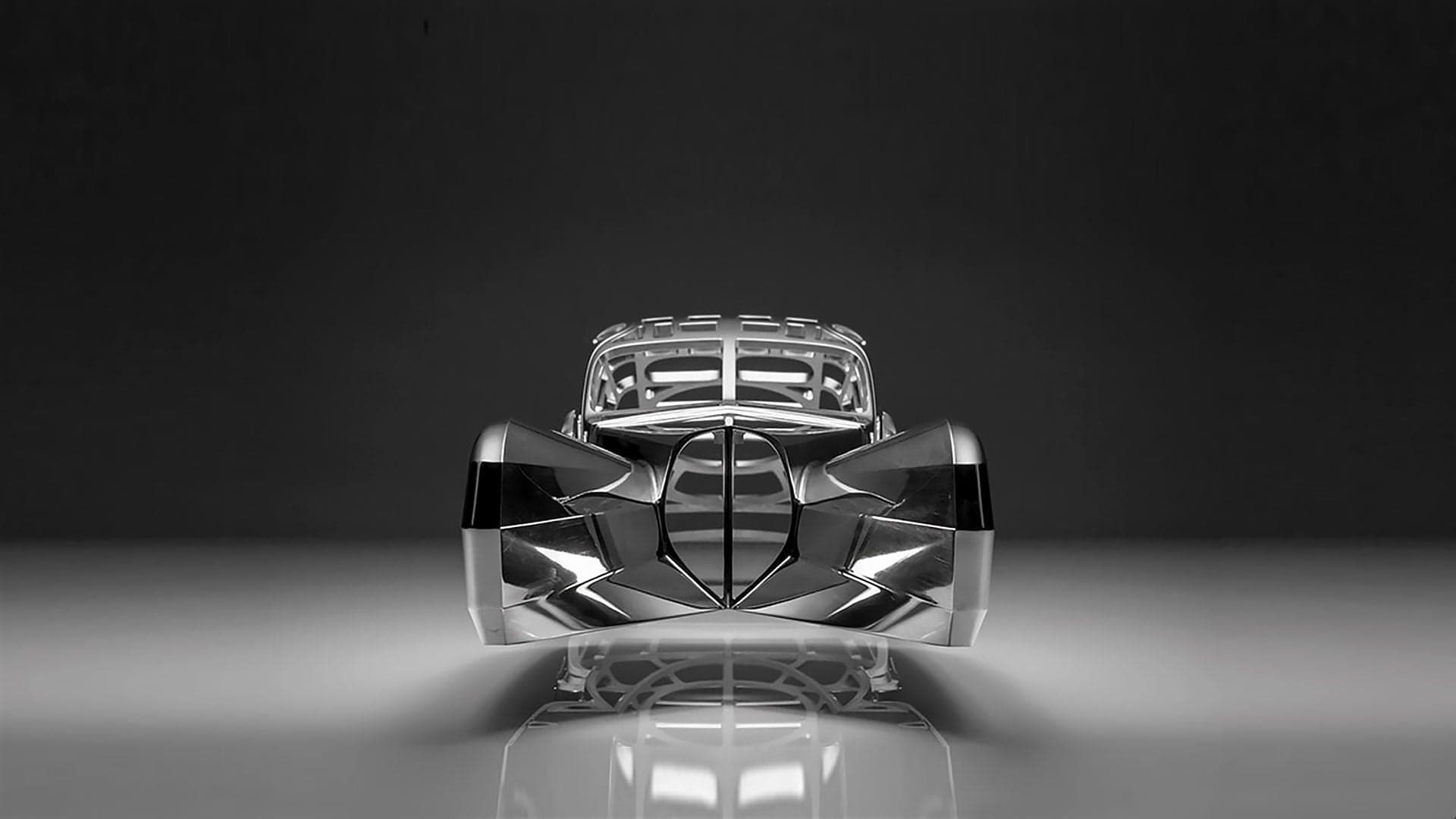 Block of Aluminum Transformed Into Bugatti Masterpiece