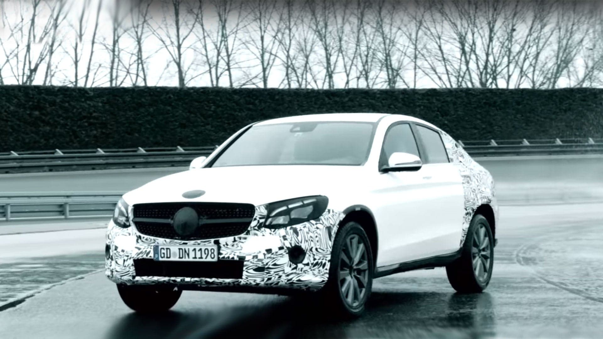 Mercedes-Benz GLC Coupe Shakes Its Butt Ahead of NY Auto Show