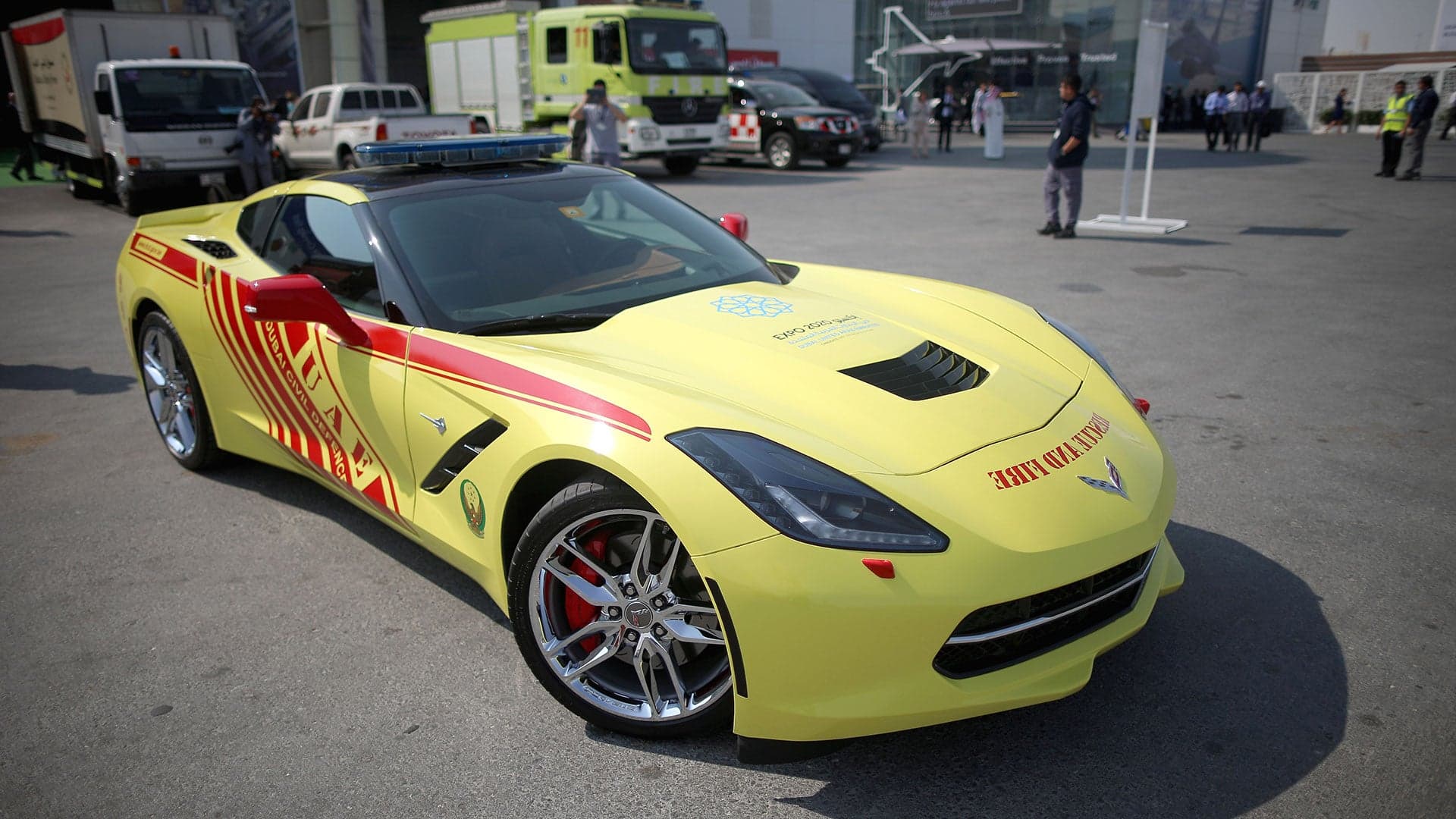Dubai Fire Department Claims Its Chevy Corvettes Are “Trucks”