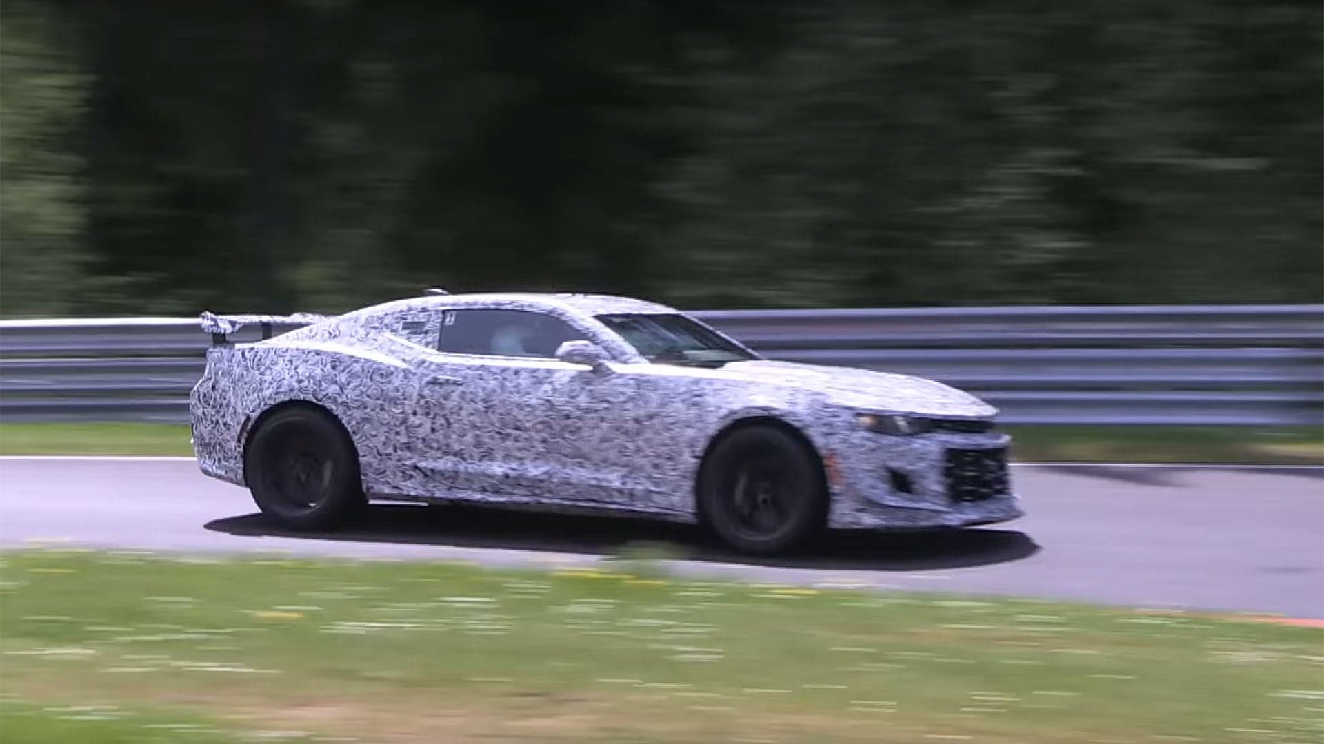 Crashed 2018 Chevy Camaro Z/28 Prototype Was Driving Again the Next Day