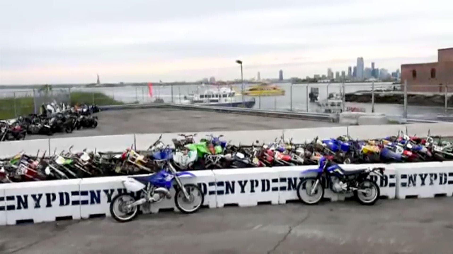 Watch the NYPD Crush ATVs and Dirt Bikes with Extreme Prejudice