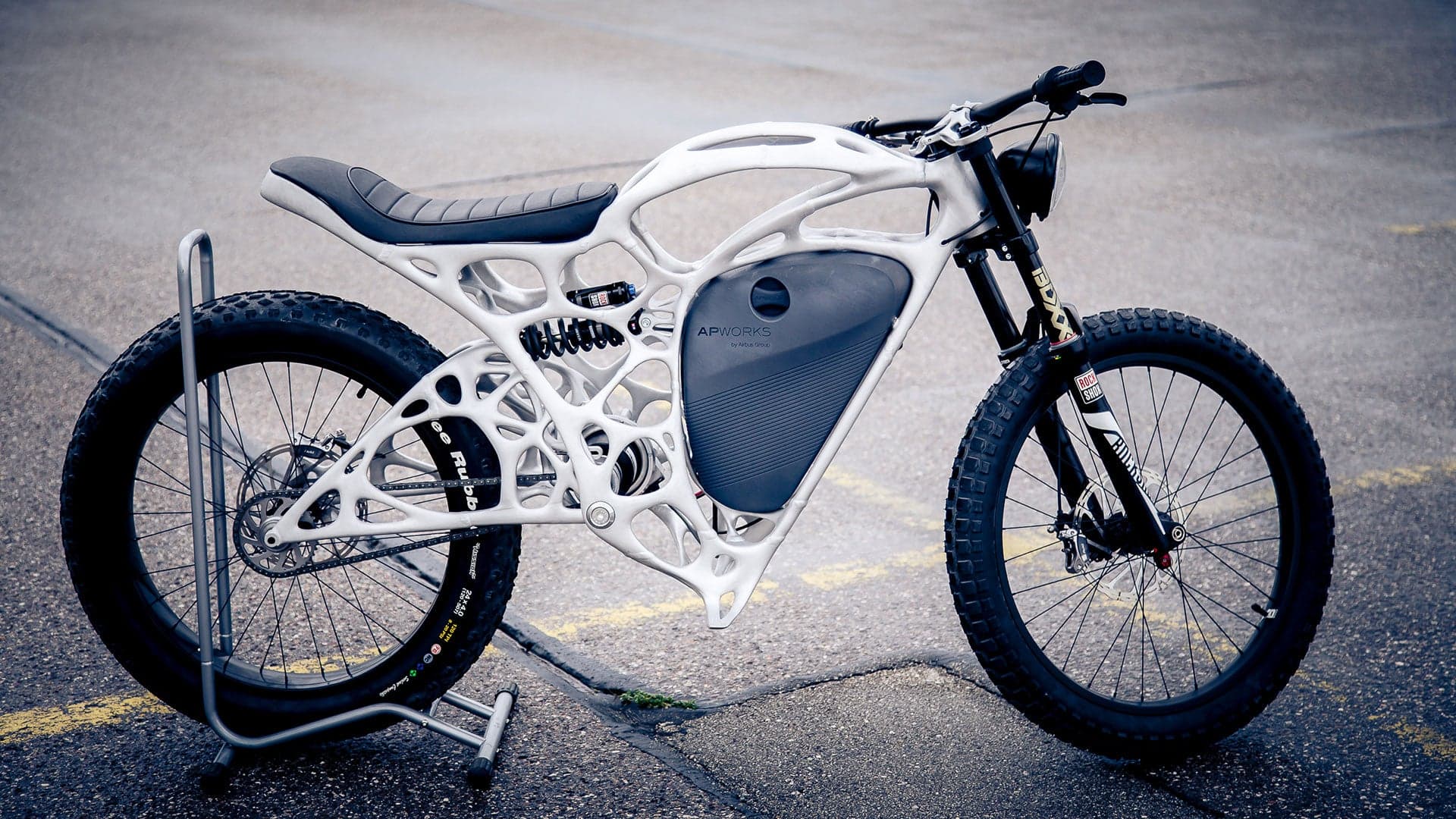 Airbus Subsidiary Shows Off the Light Rider, a 3D-Printed Electric Motorcycle