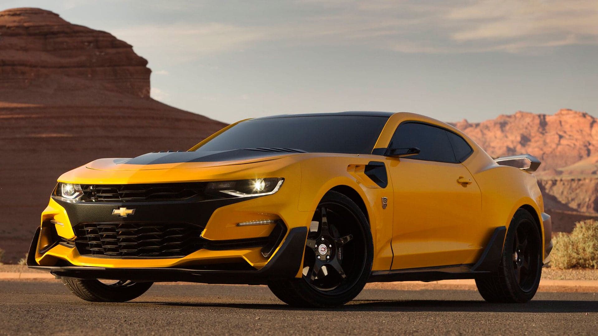 This Badass Chevrolet Camaro Is the New Transformers Bumblebee