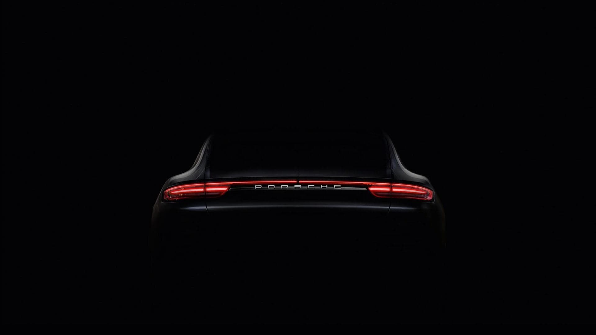 This Is What the New Porsche Panamera’s Rear End Looks Like