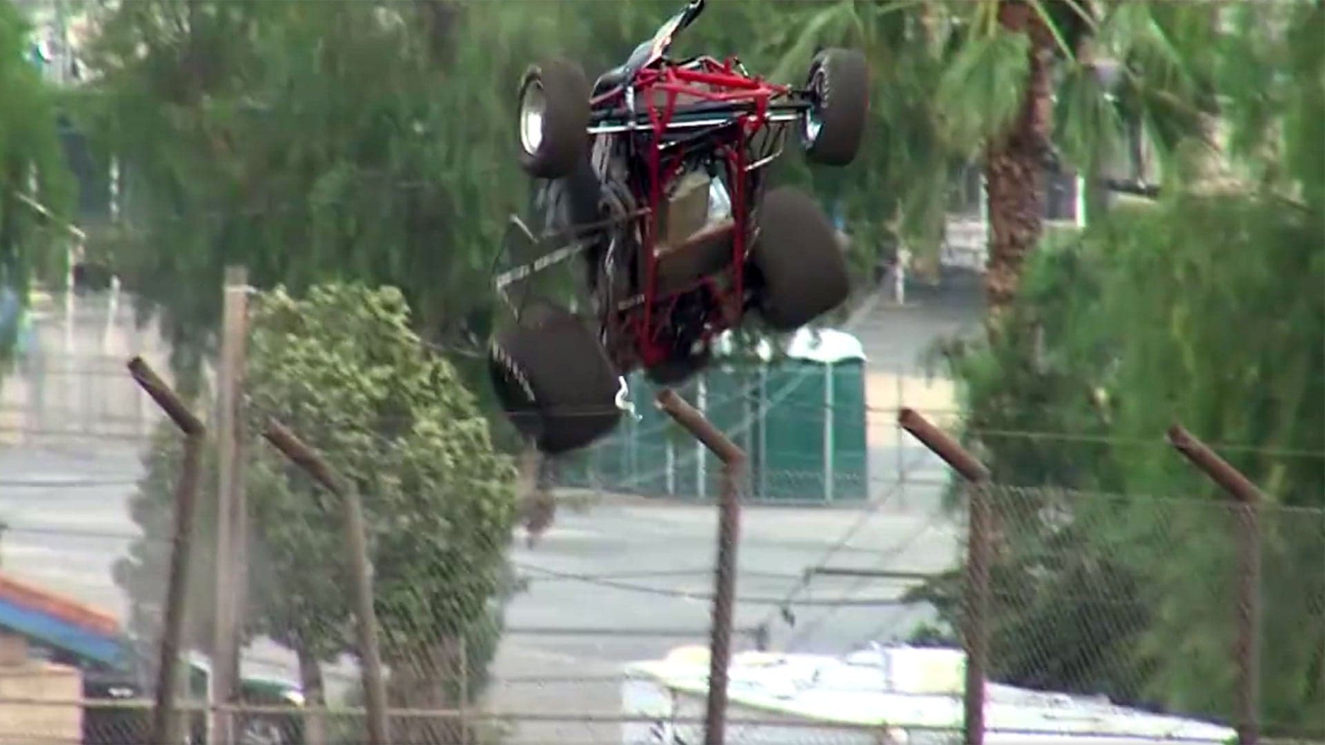 See This Crashing Sprint Car Go Flying Over the Catch Fence