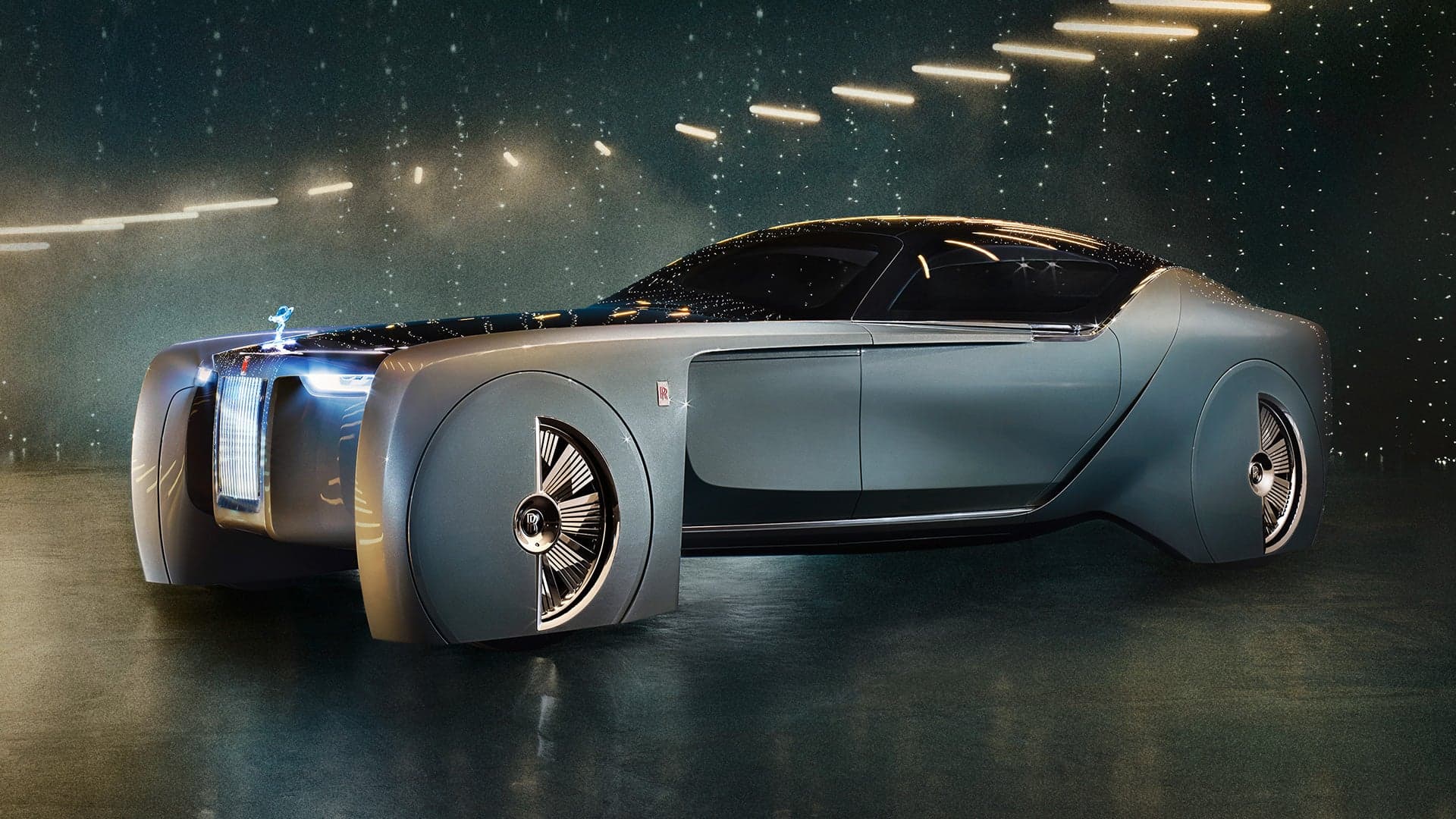 The Rolls-Royce Vision Next 100 Is a Beautiful Cartoon of a Concept Car