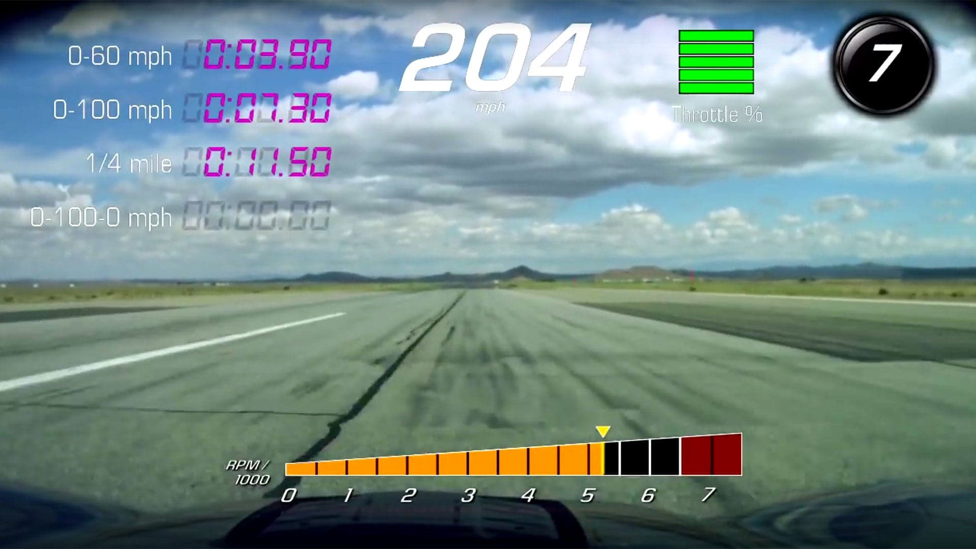 Watch This Callaway-Tuned Corvette Z06 Blast Past 200 MPH
