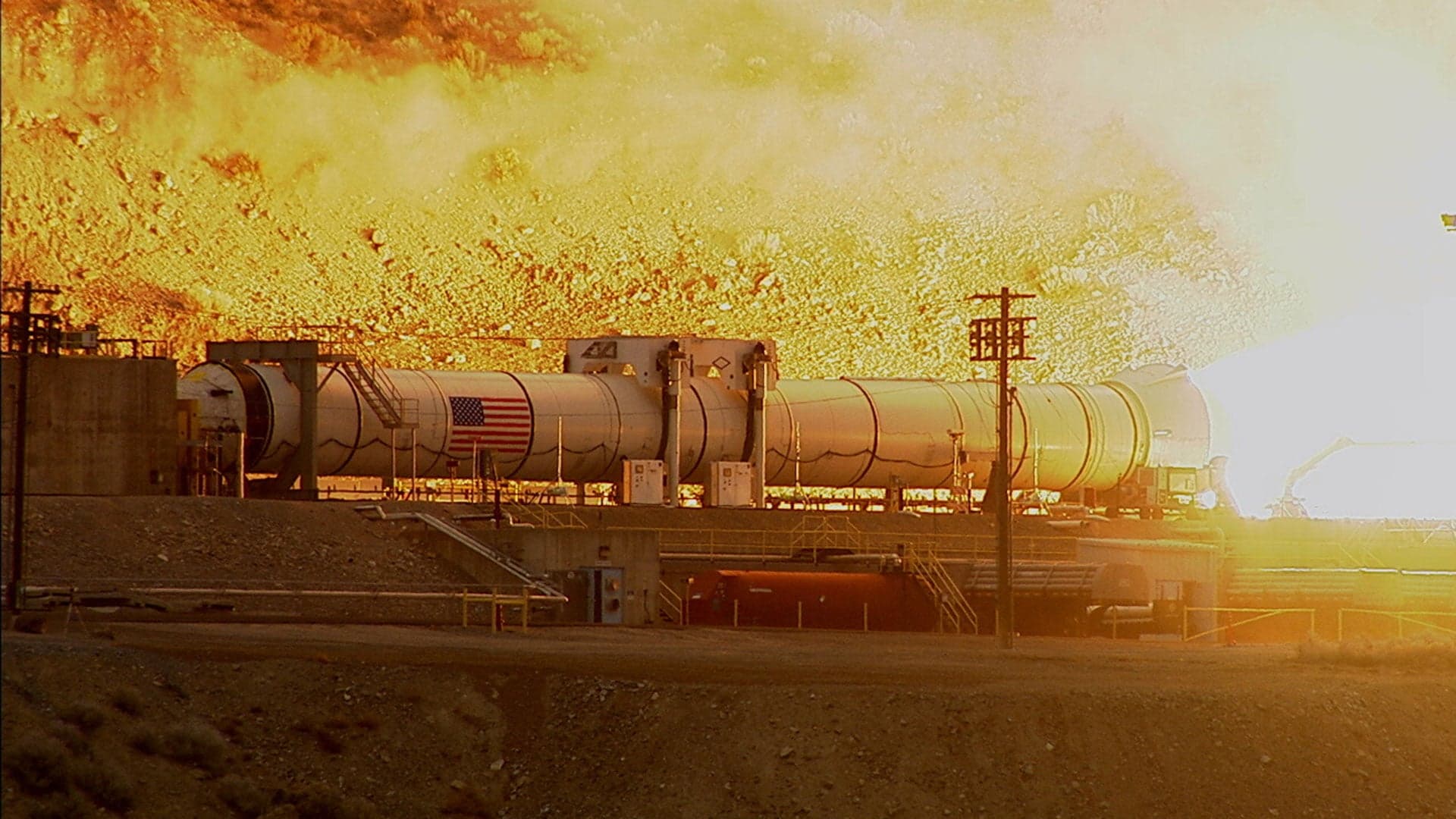 Watch NASA’s Gigantic Rocket Engine Test-Fire This Morning