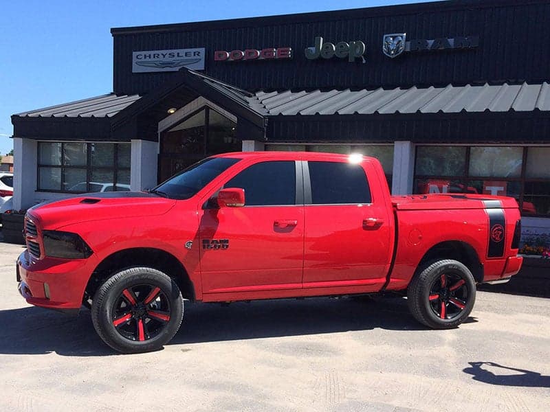 Someone Dropped a Dodge Hellcat Engine into a Ram Pickup