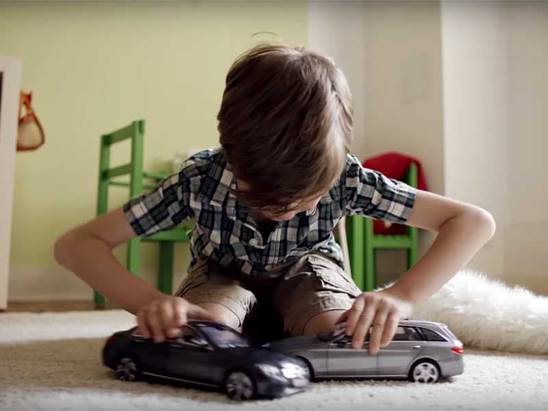Mercedes Won’t Let Even Their Toy Cars Crash
