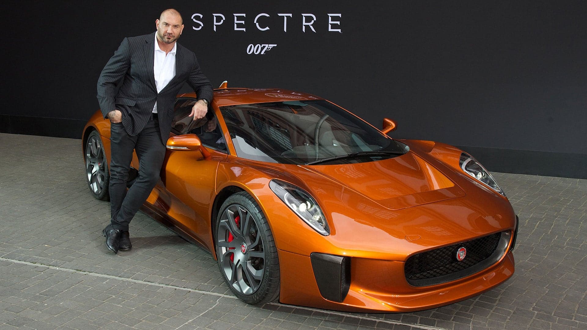 WWE Star Dave Bautista Is the Bond Baddie Behind the Awesome Jaguar C-X75