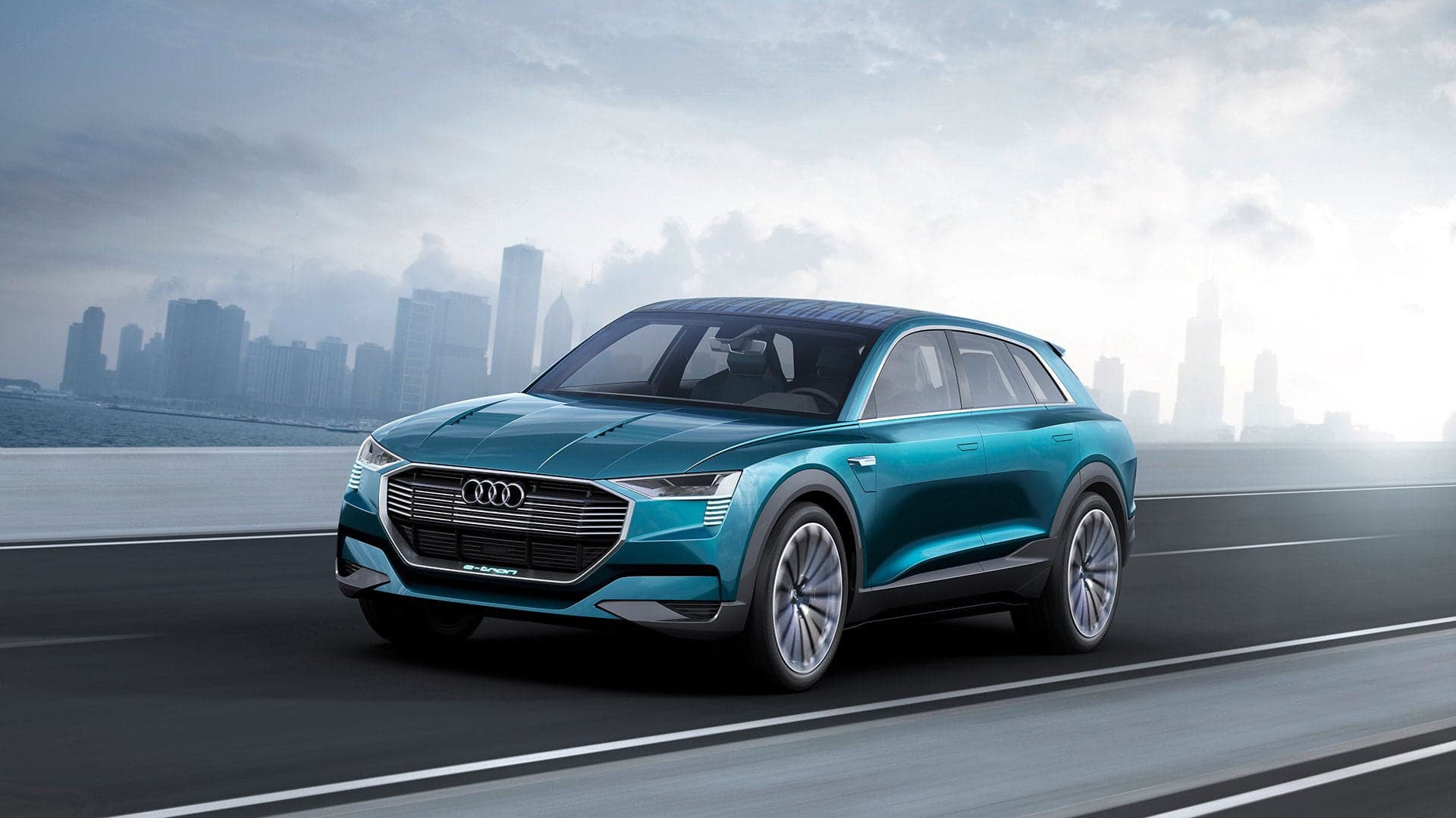 Audi Q6 H-tron Hydrogen CUV Gasses Toward Detroit