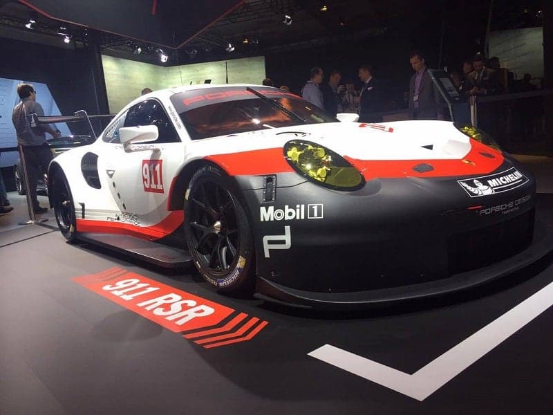 Up Close With The 911 RSR From The LA Auto Show
