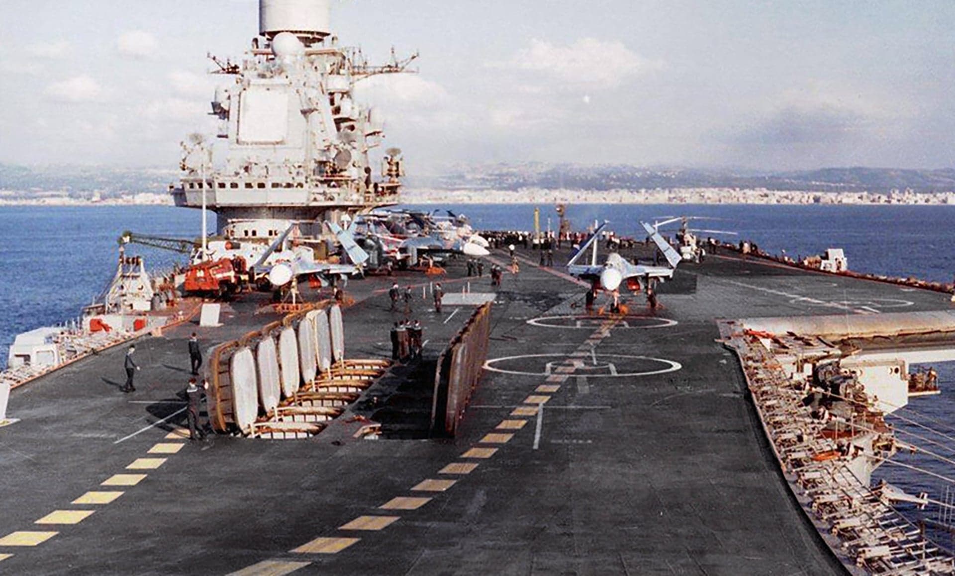 Russia’s Carrier Was Designed To Be Heavily Armed Even Without Its Air Wing