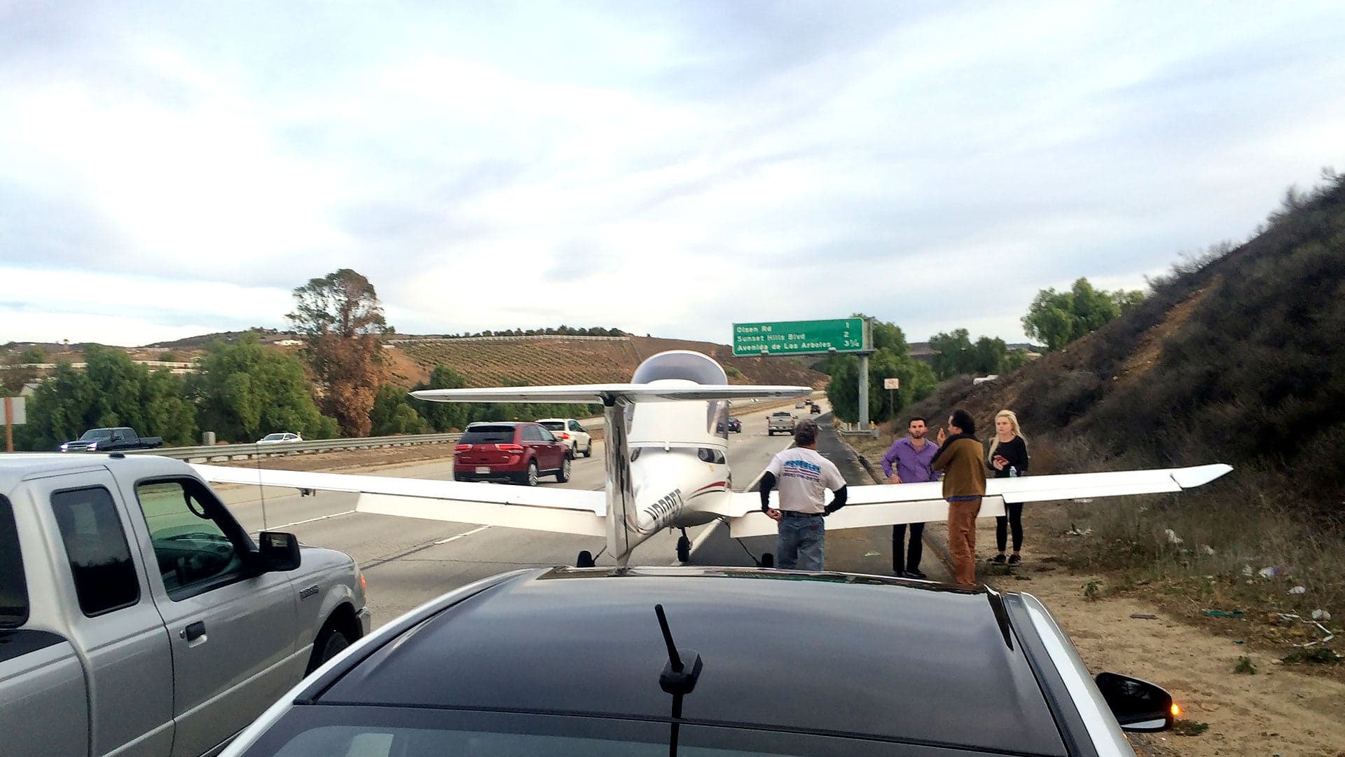 What Happens When a Plane Lands in Front of You? Ask The Drive