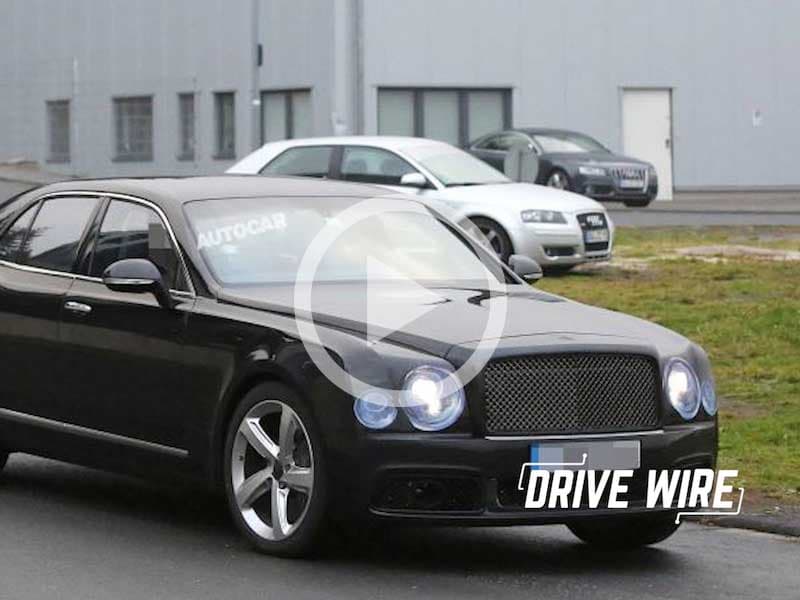 Drive Wire: Spy Shots of the New Bentley Mulsanne