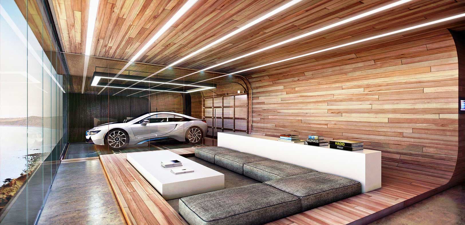 Behold the Ultimate Car Guy House