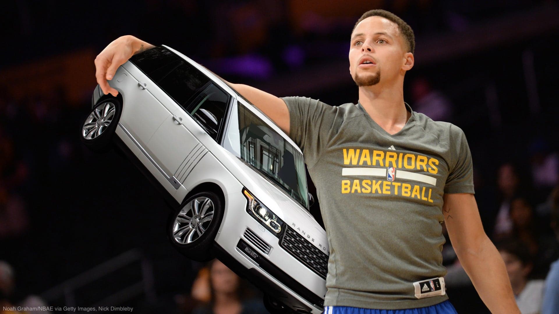 NBA Star Stephen Curry Crushes It on Asphalt, Too