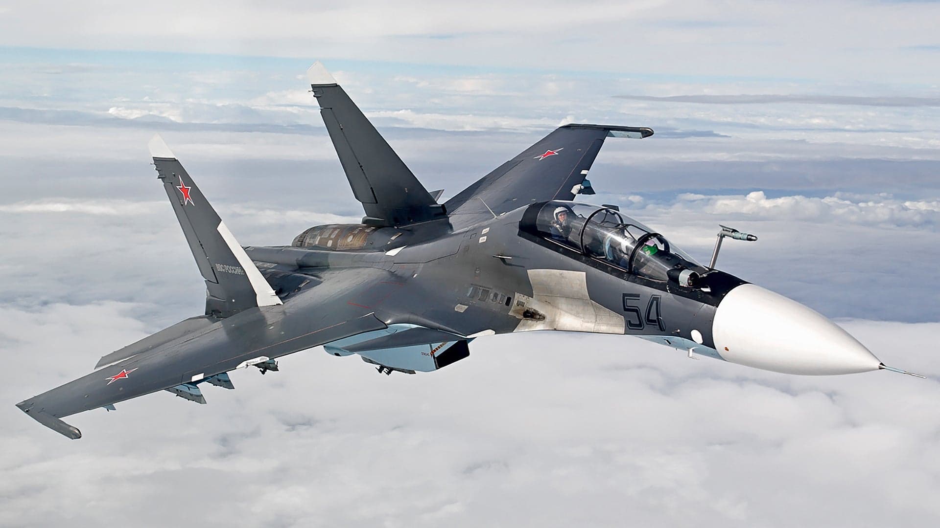 US Navy Adversary Hornet Emerges Wearing Russia’s Latest Combat Jet Scheme
