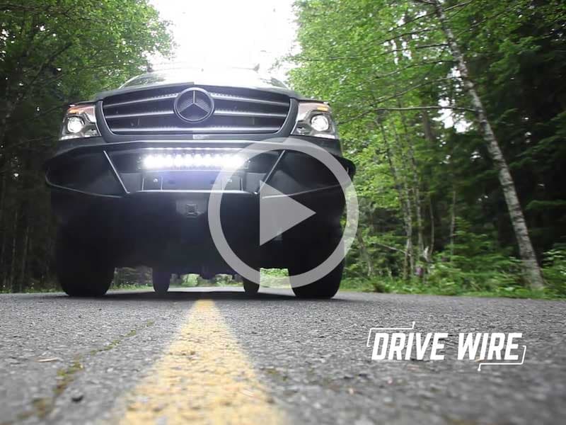 Drive Wire: Mercedes and Outside Van Team Up for Dream Offroader