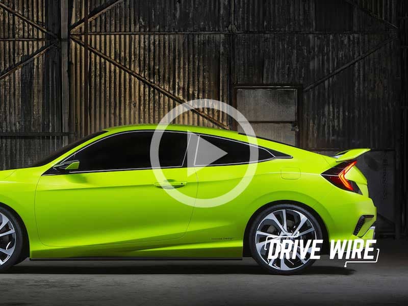 Drive Wire: Honda Set To Unveil New Civic Coupe