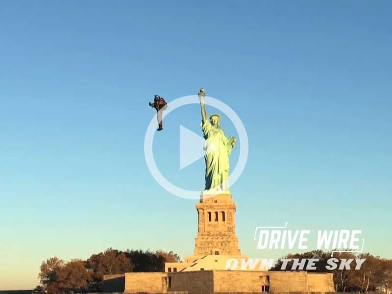 Drive Wire: Flying New York in a Jetpack