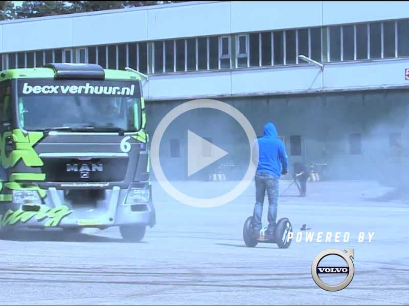 Drive Wire: The Beauty of a Drifting Semi Truck